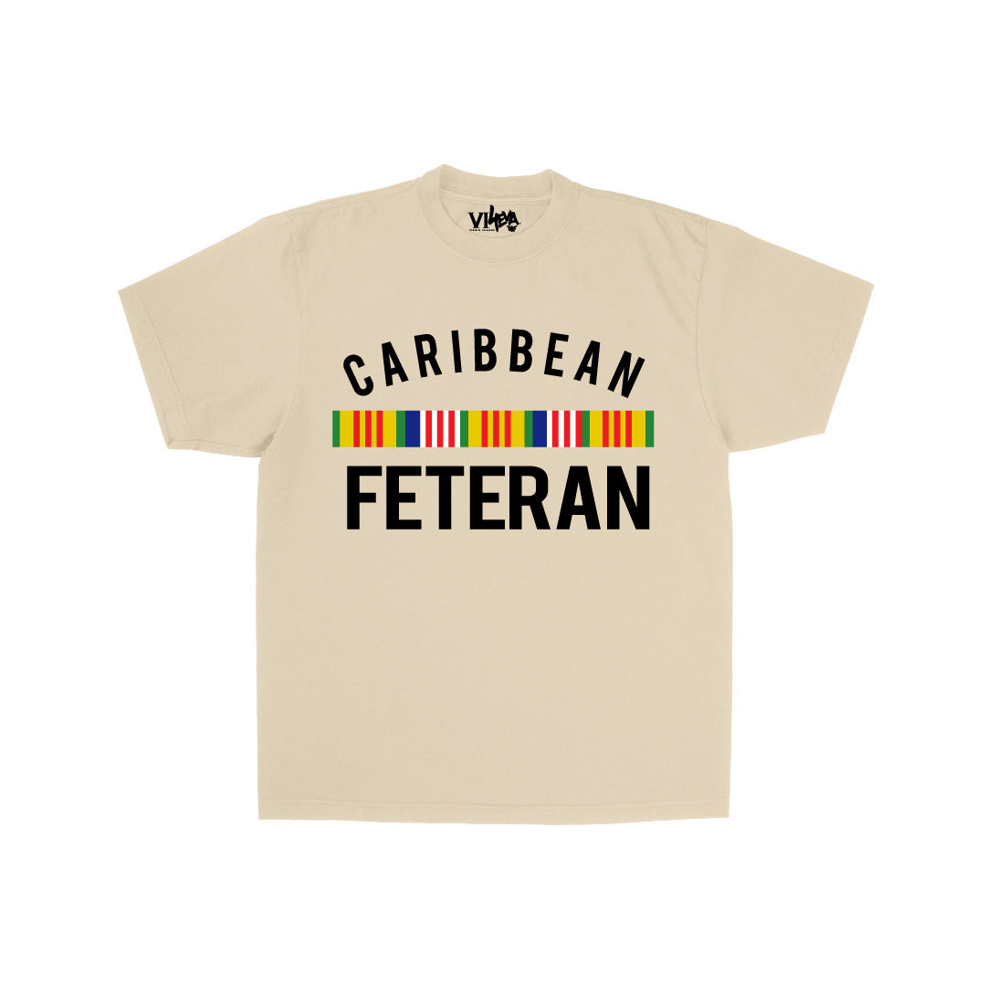 Unisex Caribbean Feteran Tee (Beige)
