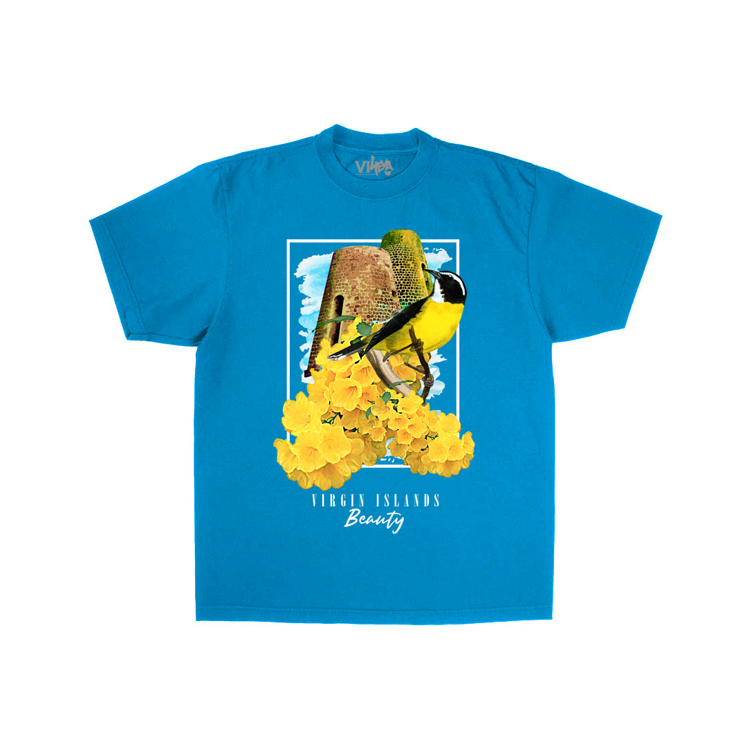 Virgin Islands Beauty Tee (Blue)