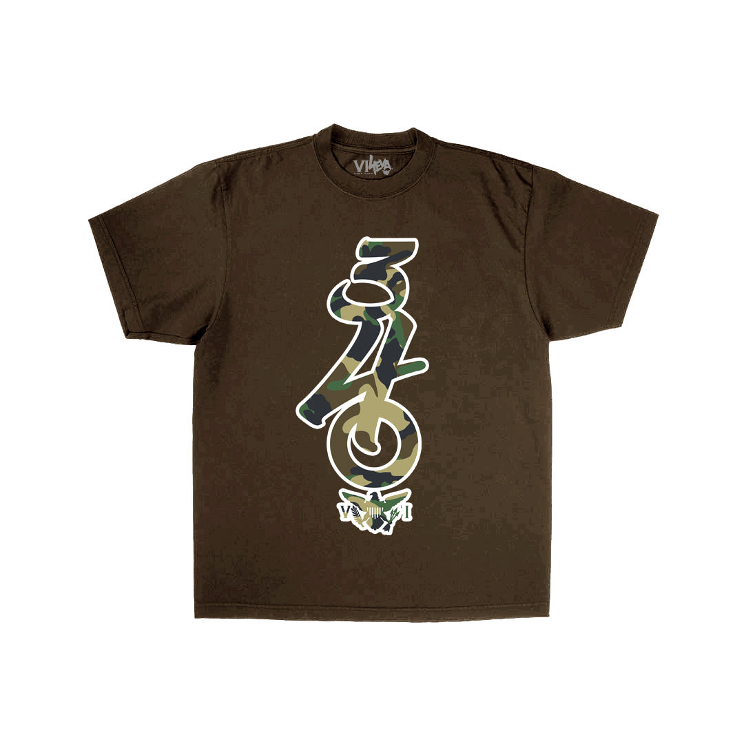 Unisex 340 Camo Tee