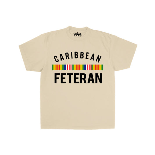 Unisex Caribbean Feteran Tee (Beige)