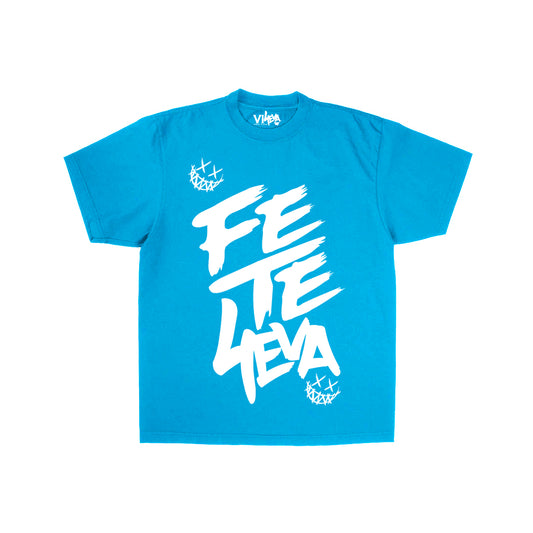 Unisex Fete 4Eva White Graphic Tee