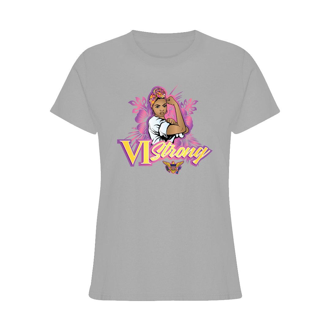 Women's VI Strong Tee (Purple)