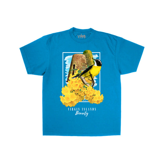 Virgin Islands Beauty Tee (Blue)